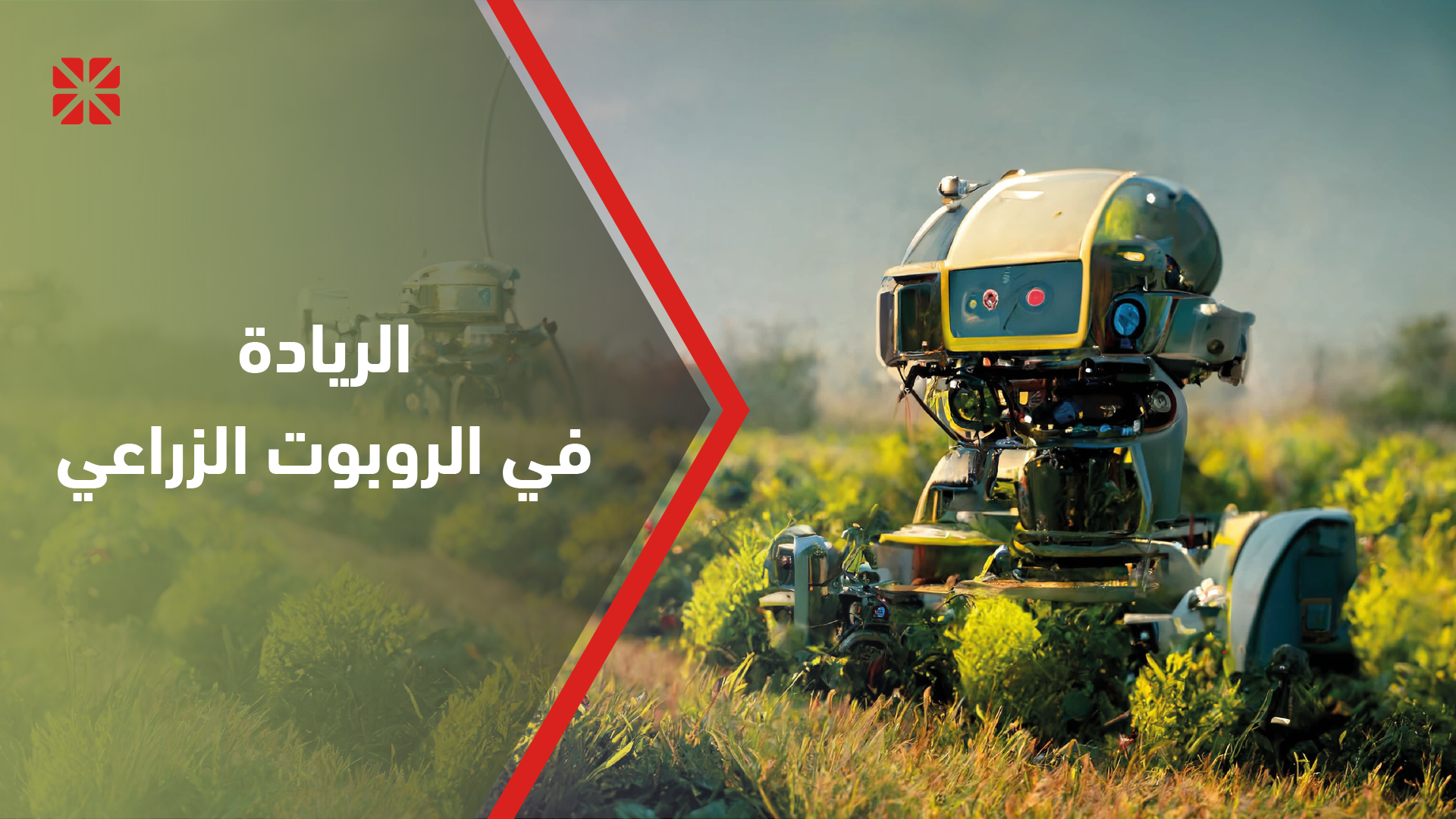 الريادة في الروبوت الزراعي